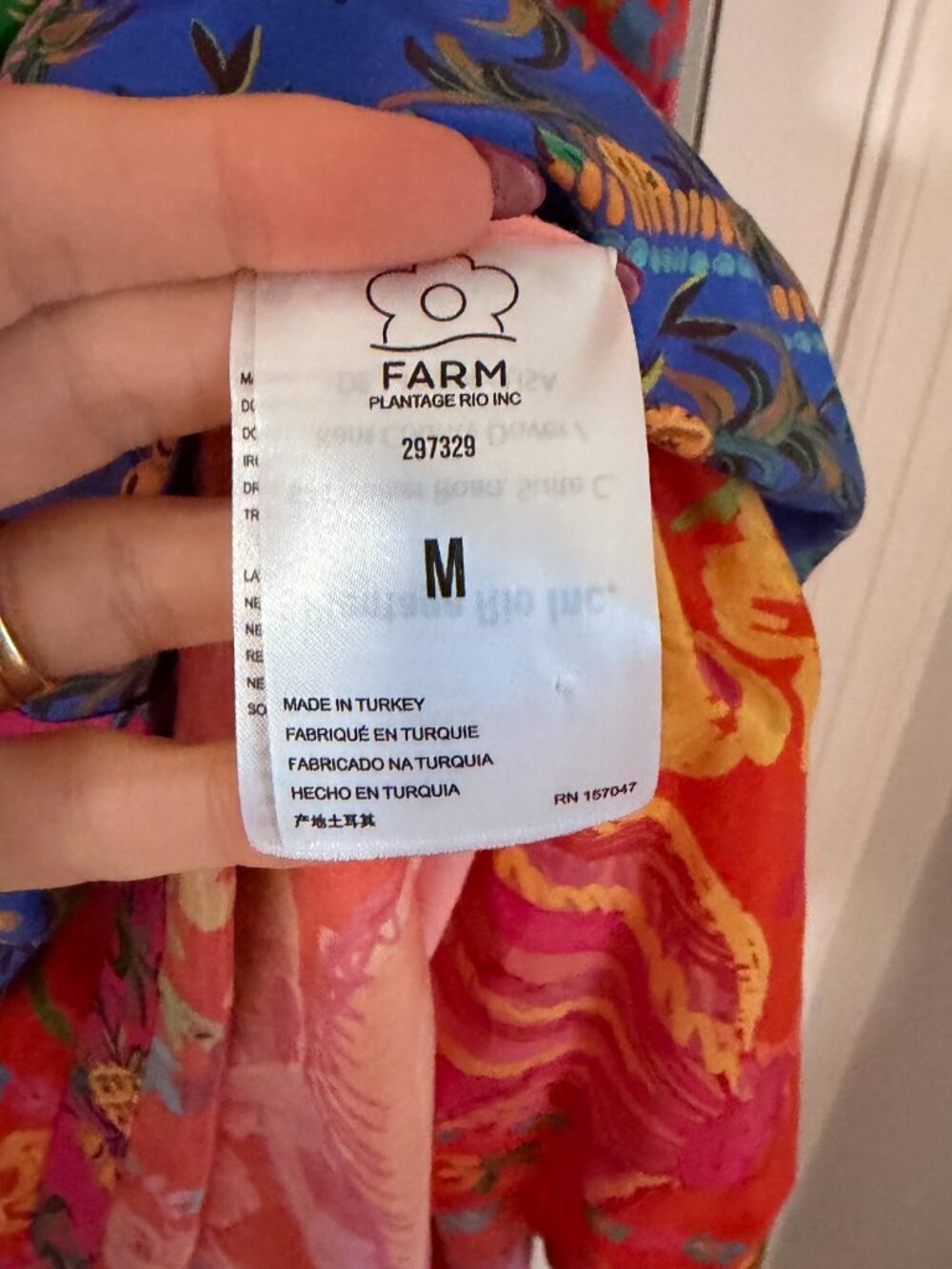 FARM RIO MIDI DRESS - Picture 4 of 7